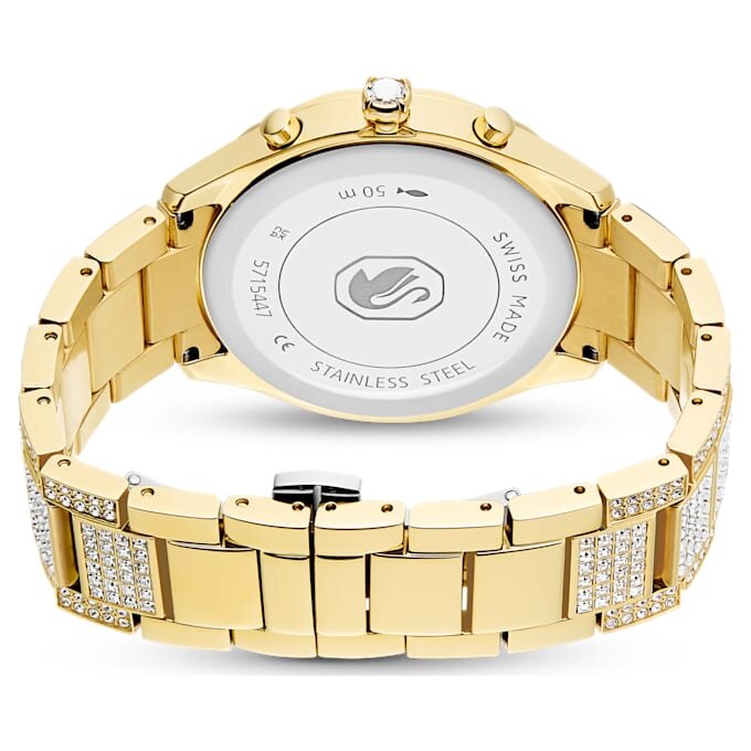 Relógio Dextera Lux «Swiss Made», pulseira em metal, tom dourado, acabamento em tom dourado Relógio Dextera Lux «Swiss Made», pulseira em metal, tom dourado, acabamento em tom dourado
