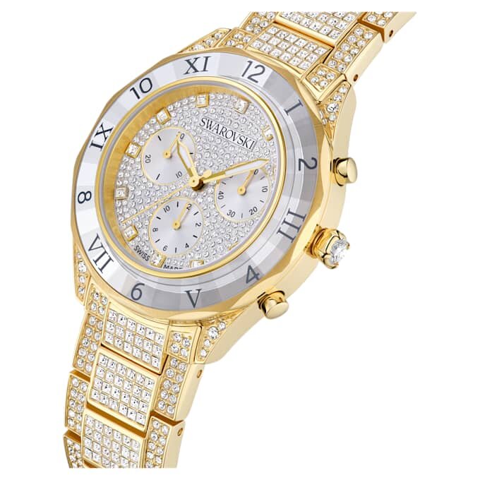Relógio Dextera Lux «Swiss Made», pulseira em metal, tom dourado, acabamento em tom dourado Relógio Dextera Lux «Swiss Made», pulseira em metal, tom dourado, acabamento em tom dourado