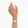 Relógio Dextera Octagon Swiss Made, bracelete em pele, castanho, acabamento em tom de ouro rosa Relógio Dextera Octagon Swiss Made, bracelete em pele, castanho, acabamento em tom de ouro rosa