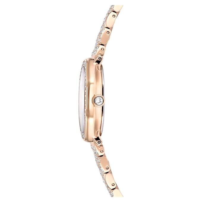 Relógio Dextera Octagon «Swiss Made», pulseira em metal, tom dourado, acabamento em tom de ouro rosa Relógio Dextera Octagon «Swiss Made», pulseira em metal, tom dourado, acabamento em tom de ouro rosa