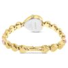 Relógio Idyllia Heart com pulseira de cristais, rosa, acabamento dourado Relógio Idyllia Heart com pulseira de cristais, rosa, acabamento dourado