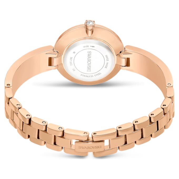 Relógio Illumina Swiss Made, pulseira em metal, tom ouro-rosa, acabamento em tom ouro-rosa Relógio Illumina Swiss Made, pulseira em metal, tom ouro-rosa, acabamento em tom ouro-rosa