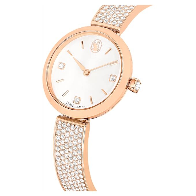 Relógio Illumina Swiss Made, pulseira em metal, tom ouro-rosa, acabamento em tom ouro-rosa Relógio Illumina Swiss Made, pulseira em metal, tom ouro-rosa, acabamento em tom ouro-rosa