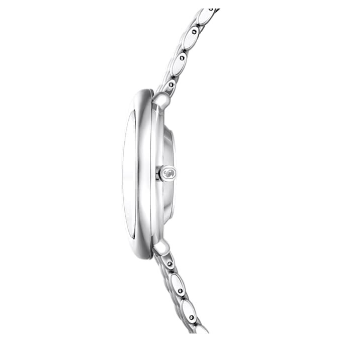 Relógio Imber Oval Swiss Made, pulseira em metal, tom prateado, aço inoxidável Relógio Imber Oval Swiss Made, pulseira em metal, tom prateado, aço inoxidável