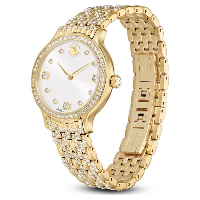Relógio Imber Swiss Made, pulseira em metal, tom dourado, acabamento em tom dourado Relógio Imber Swiss Made, pulseira em metal, tom dourado, acabamento em tom dourado