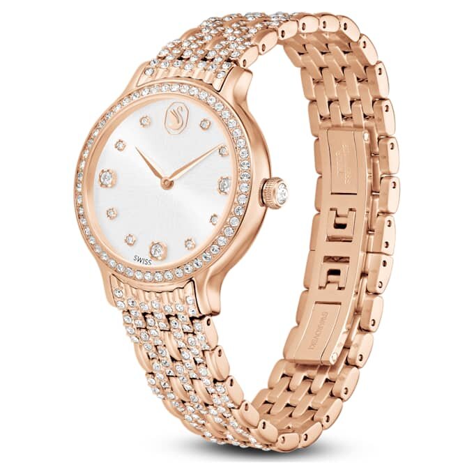 Relógio Imber Swiss Made, pulseira em metal, tom ouro-rosa, acabamento em tom ouro-rosa Relógio Imber Swiss Made, pulseira em metal, tom ouro-rosa, acabamento em tom ouro-rosa