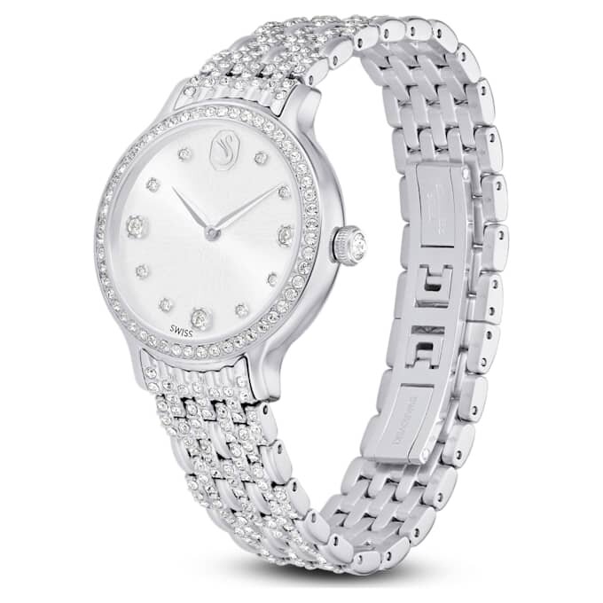 Relógio Imber Swiss Made, pulseira em metal, tom prateado, aço inoxidável Relógio Imber Swiss Made, pulseira em metal, tom prateado, aço inoxidável