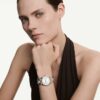 Relógio Matrix Date «Swiss Made», pulseira em metal, tom ouro rosa, acabamento em metais misturados Relógio Matrix Date «Swiss Made», pulseira em metal, tom ouro rosa, acabamento em metais misturados