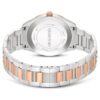 Relógio Matrix Date «Swiss Made», pulseira em metal, tom ouro rosa, acabamento em metais misturados Relógio Matrix Date «Swiss Made», pulseira em metal, tom ouro rosa, acabamento em metais misturados
