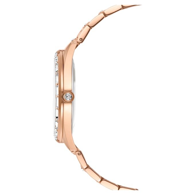 Relógio Matrix Date Swiss Made, pulseira em metal, tom ouro-rosa, acabamento em tom ouro-rosa Relógio Matrix Date Swiss Made, pulseira em metal, tom ouro-rosa, acabamento em tom ouro-rosa