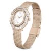 Relógio Matrix Octagon com pulseira metálica, tom dourado, acabamento em tom dourado champanhe Relógio Matrix Octagon com pulseira metálica, tom dourado, acabamento em tom dourado champanhe