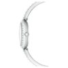 Relógio Matrix Pearl Bangle, fabricado na Suíça, pulseira de cristais, branco, aço inoxidável Relógio Matrix Pearl Bangle, fabricado na Suíça, pulseira de cristais, branco, aço inoxidável