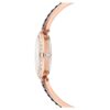 Relógio Matrix Pearl Bangle, fabricado na Suíça, pulseira de cristais, preto, acabamento em tom de ouro rosa Relógio Matrix Pearl Bangle, fabricado na Suíça, pulseira de cristais, preto, acabamento em tom de ouro rosa
