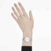 Relógio Matrix Tennis de 7 elos, fabricado na Suíça, bracelete em metal, tom prateado, aço inoxidável Relógio Matrix Tennis de 7 elos, fabricado na Suíça, bracelete em metal, tom prateado, aço inoxidável