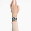 Relógio Octea Chrono «Swiss Made», bracelete em pele, verde, acabamento em tom de ouro rosa Relógio Octea Chrono «Swiss Made», bracelete em pele, verde, acabamento em tom de ouro rosa