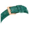 Relógio Octea Chrono «Swiss Made», bracelete em pele, verde, acabamento em tom de ouro rosa Relógio Octea Chrono «Swiss Made», bracelete em pele, verde, acabamento em tom de ouro rosa