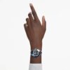 Relógio Octea Moon Swiss Made, Lua, Bracelete de couro, Azul, Aço inoxidável Relógio Octea Moon Swiss Made, Lua, Bracelete de couro, Azul, Aço inoxidável