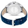 Relógio Octea Moon Swiss Made, Lua, Bracelete de couro, Azul, Aço inoxidável Relógio Octea Moon Swiss Made, Lua, Bracelete de couro, Azul, Aço inoxidável