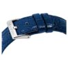 Relógio Octea Moon Swiss Made, Lua, Bracelete de couro, Azul, Aço inoxidável Relógio Octea Moon Swiss Made, Lua, Bracelete de couro, Azul, Aço inoxidável