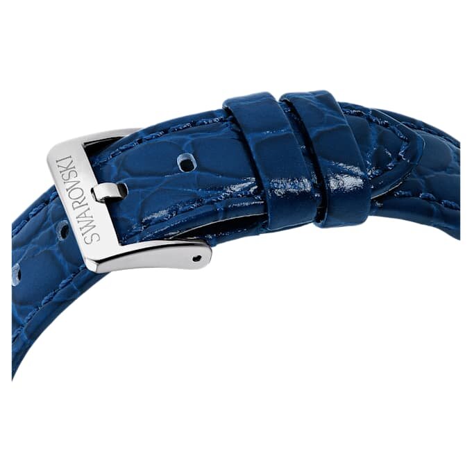 Relógio Octea Moon Swiss Made, Lua, Bracelete de couro, Azul, Aço inoxidável Relógio Octea Moon Swiss Made, Lua, Bracelete de couro, Azul, Aço inoxidável