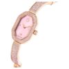 Relógio tipo pulseira Dextera, fabricado na Suíça, pulseira em metal, cor-de-rosa, banhado a ouro rosa Relógio tipo pulseira Dextera, fabricado na Suíça, pulseira em metal, cor-de-rosa, banhado a ouro rosa