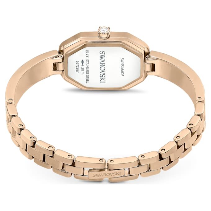 Relógio tipo pulseira Dextera, fabricado na Suíça, pulseira em metal, tom dourado, acabamento em tom champanhe Relógio tipo pulseira Dextera, fabricado na Suíça, pulseira em metal, tom dourado, acabamento em tom champanhe