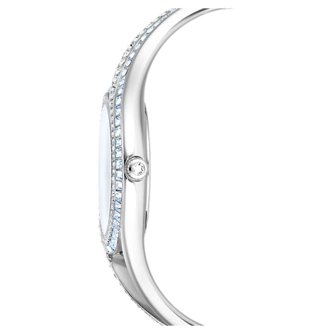 Relógio tipo pulseira Hyperbola, fabricado na Suíça, bracelete em metal, azul, aço inoxidável Relógio tipo pulseira Hyperbola, fabricado na Suíça, bracelete em metal, azul, aço inoxidável