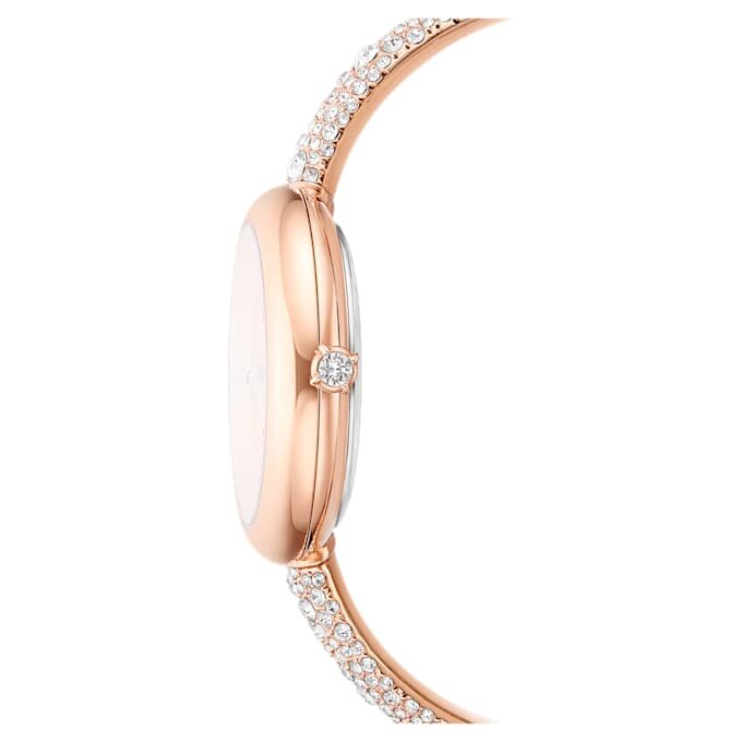 Relógio tipo pulseira Sublima, fabricado na Suíça, pulseira em metal, tom ouro-rosa, acabamento em tom ouro-rosa Relógio tipo pulseira Sublima, fabricado na Suíça, pulseira em metal, tom ouro-rosa, acabamento em tom ouro-rosa