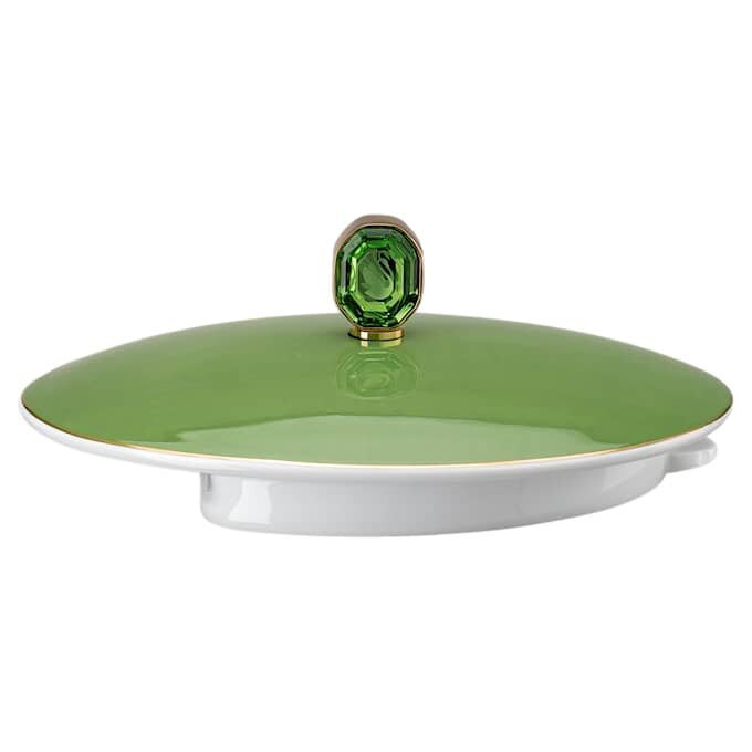Signum em porcelana, grande, verde Signum em porcelana, grande, verde