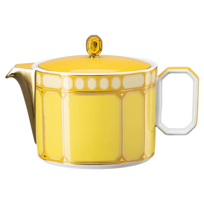 Signum em porcelana, pequeno, amarelo Signum em porcelana, pequeno, amarelo