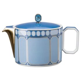 Signum em porcelana, pequeno, azul