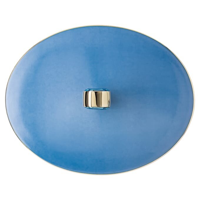 Signum em porcelana, pequeno, azul Signum em porcelana, pequeno, azul