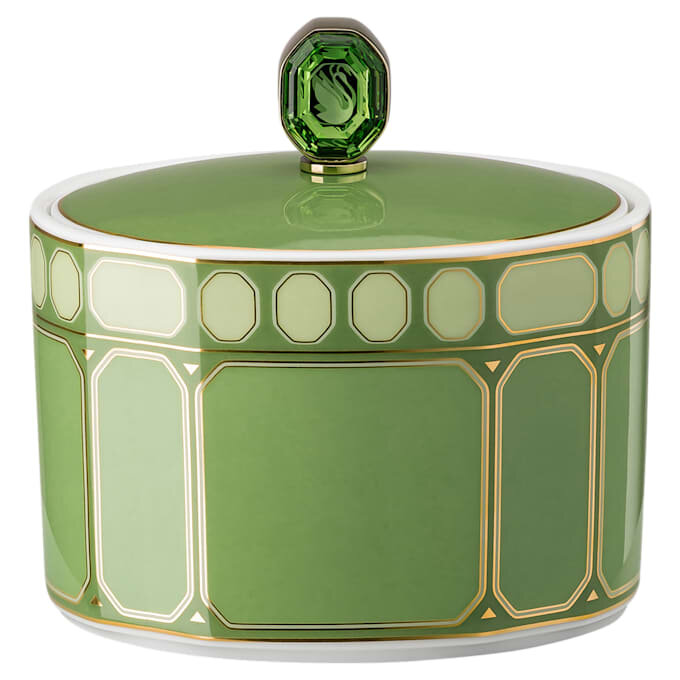 Signum em porcelana, verde Signum em porcelana, verde