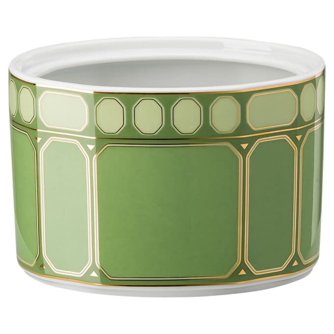 Signum em porcelana, verde Signum em porcelana, verde