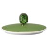 Signum em porcelana, verde Signum em porcelana, verde