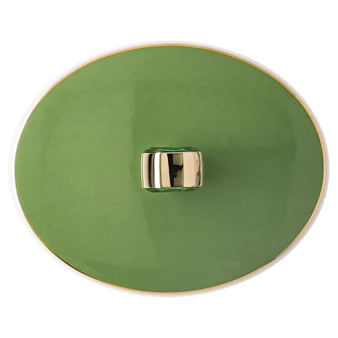 Signum em porcelana, verde Signum em porcelana, verde