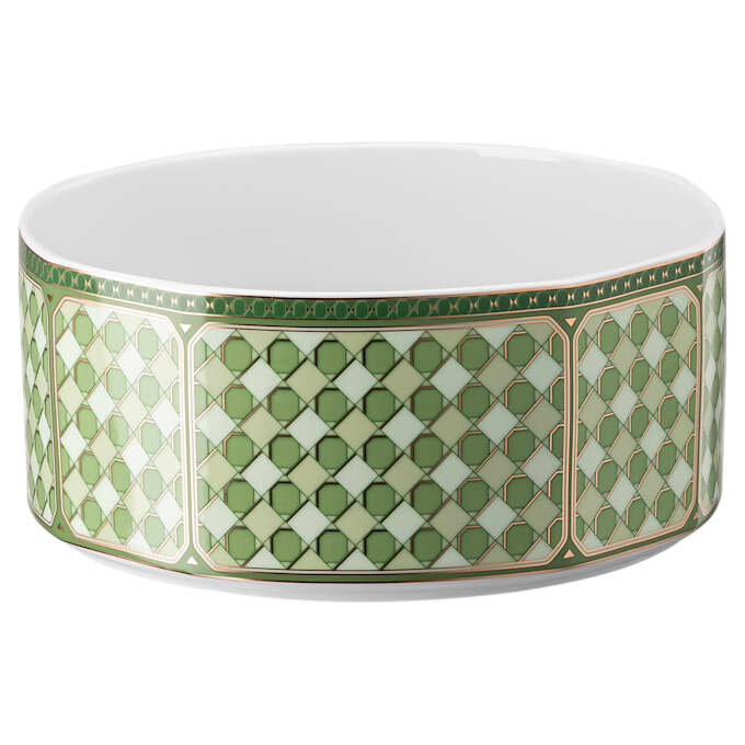 Taça Signum em porcelana, pequena, verde Taça Signum em porcelana, pequena, verde