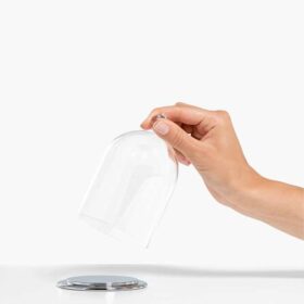 Vaso de exposição pequeno