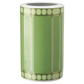 Vaso Signum em porcelana, grande, verde