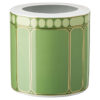 Vaso Signum em porcelana, largo, verde Vaso Signum em porcelana, largo, verde