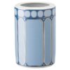 Vaso Signum em porcelana, tamanho médio, azul Vaso Signum em porcelana, tamanho médio, azul