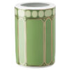 Vaso Signum em porcelana, tamanho médio, verde Vaso Signum em porcelana, tamanho médio, verde